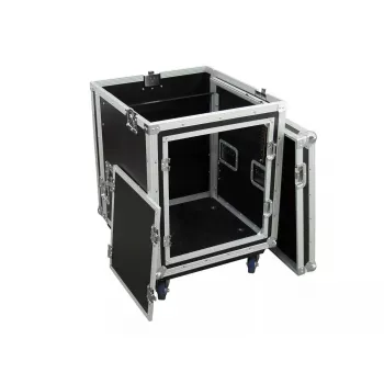 Flight case Roadinger 3010999N Saplāksnis Melns Sudrabs 27.4 kg