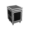 Flight case Roadinger 3010999M Saplāksnis Melns Sudrabs 25 kg