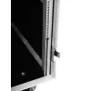 Cietais alumīnija futrālis Roadinger 3010980M pastiprinātājam 550x800x965 mm