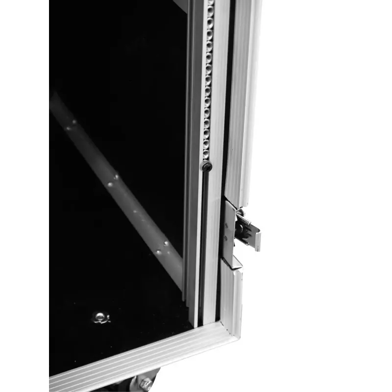 Cietais alumīnija futrālis Roadinger 3010980M pastiprinātājam 550x800x965 mm