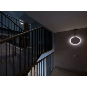 Griestu lampa Steinel RS PRO R20 plus SC, apaļa LED iebūvēta 15.86 W, balta, 350×55 mm, kustības sensors