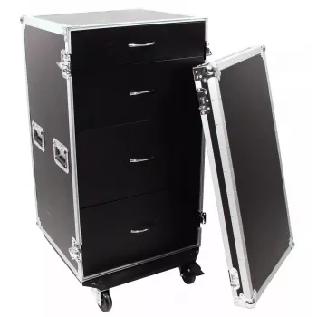 Flight case Roadinger 30126432 Saplāksnis Melns Sudrabs 64.5 kg