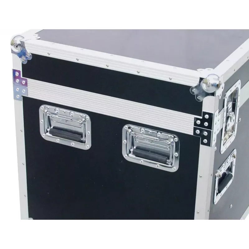 Flight case Roadinger 30126410 Saplāksnis Melns Sudrabs 46.5 kg