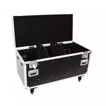 Flight case Roadinger 30126410 Saplāksnis Melns Sudrabs 46.5 kg