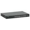 Intellinet 24-Portu Gigabit Ethernet PoE+ Web-Vadāms Slēdzis ar 4 Kombinētiem Gigabit Base-T/SFP Portiem, IEEE 802.3at/af Power over Ethernet (PoE+/PoE) Saderīgs, 370 W, Endspan, 19 inch Rackmontāžai
