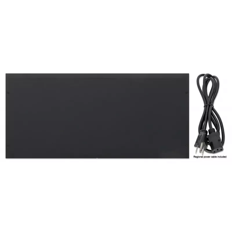 Intellinet 24-Portu Gigabit Ethernet PoE+ Web-Vadāms Slēdzis ar 4 Kombinētiem Gigabit Base-T/SFP Portiem, IEEE 802.3at/af Power over Ethernet (PoE+/PoE) Saderīgs, 370 W, Endspan, 19 inch Rackmontāžai