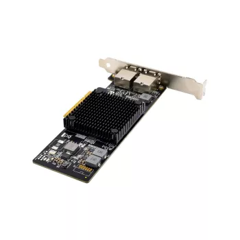 Tīkla adapteris MicroConnect PCIe x8 Dual RJ45 10 GbE X550