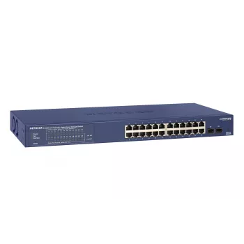 NETGEAR GS724TP pārvaldāms L2/L3/L4 Gigabit Ethernet (10/100/1000) PoE slēdzis 1U melns/pelēks
