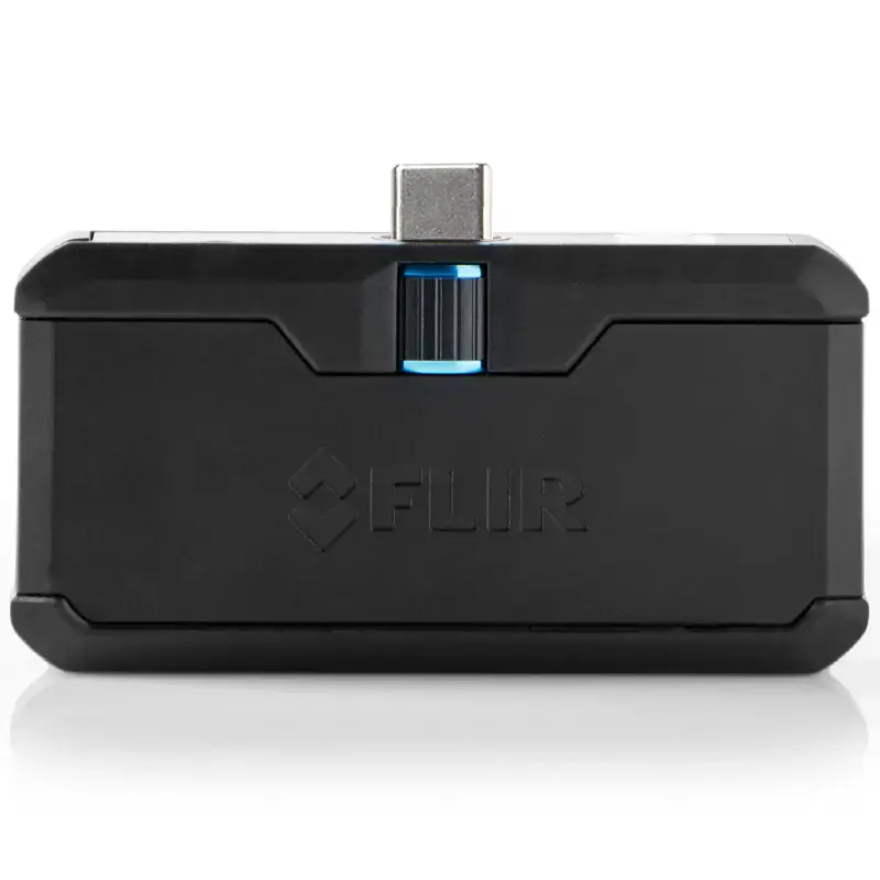 Termokamera FLIR FP3IC 160×120 px, 8.7 Hz, NETD 150 mK, -20–400 °C, USB‑C, metāla korpuss