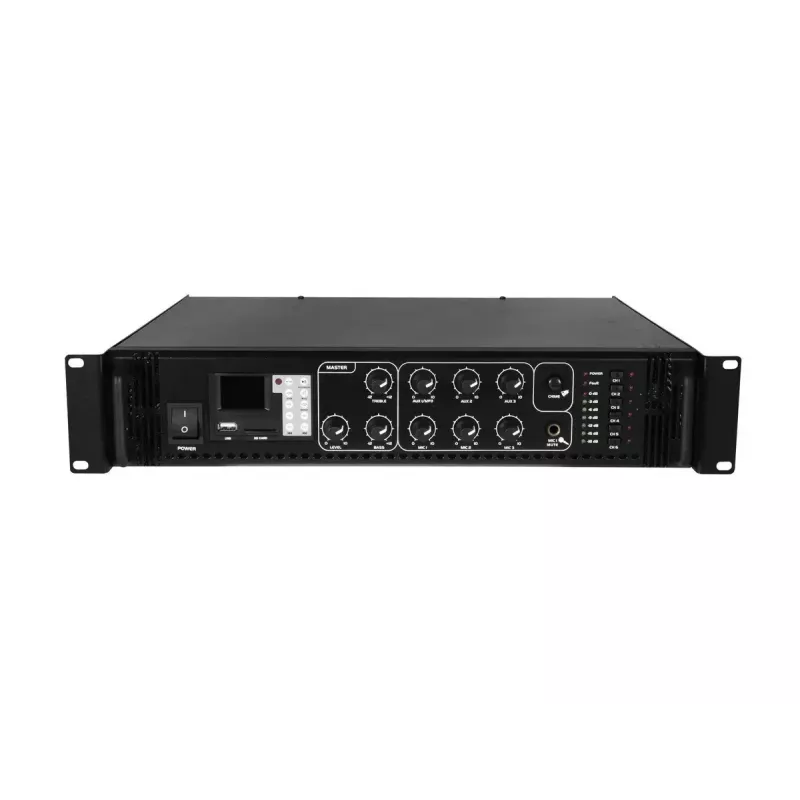 Audio pastiprinātājs Omnitronic MPZ-120.6P Performance/stage Melns
