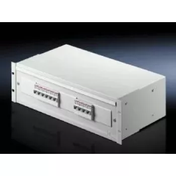 Rittal Energy-Box 7480.300 kabeļu savienojumu kārba, 3U, 19", RAL 7035