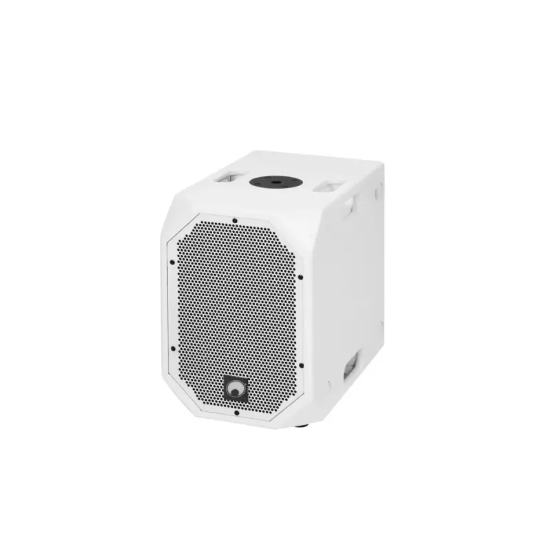 Aktīvais zemfrekvenču skaļrunis Omnitronic BOB-10A Balts