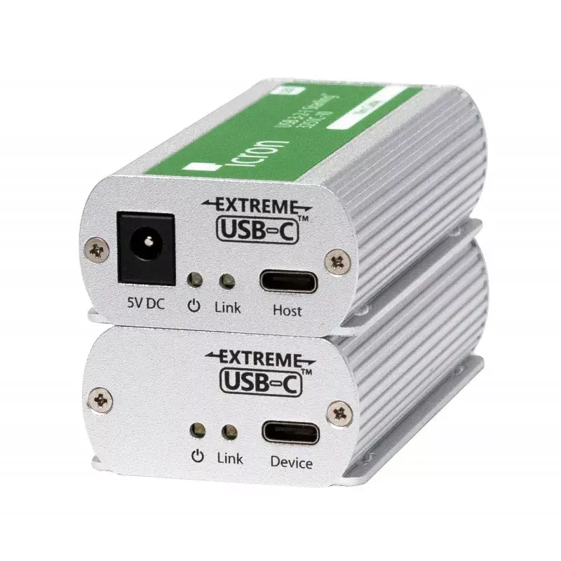 KVM pagarinātājs raidītājs un uztvērējs Icron 00-00457 Vadu USB Type-C 10m