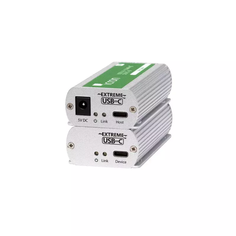 KVM pagarinātājs raidītājs un uztvērējs Icron 00-00457 Vadu USB Type-C 10m