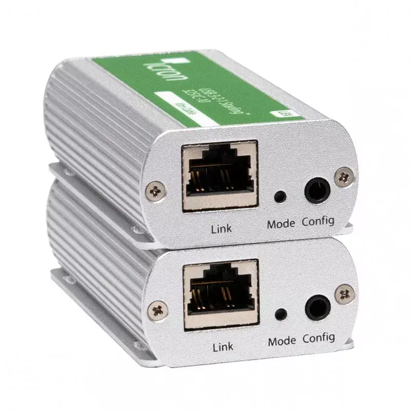 KVM pagarinātājs raidītājs un uztvērējs Icron 00-00457 Vadu USB Type-C 10m