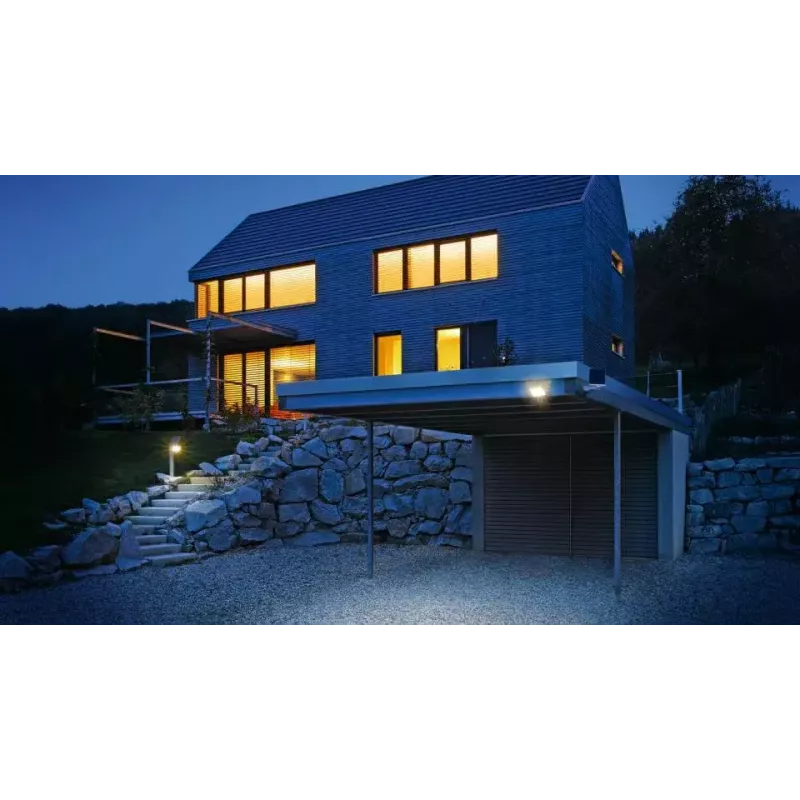 Āra sienas lampa STEINEL XSolar L-S LED 1.2 W Antracīts