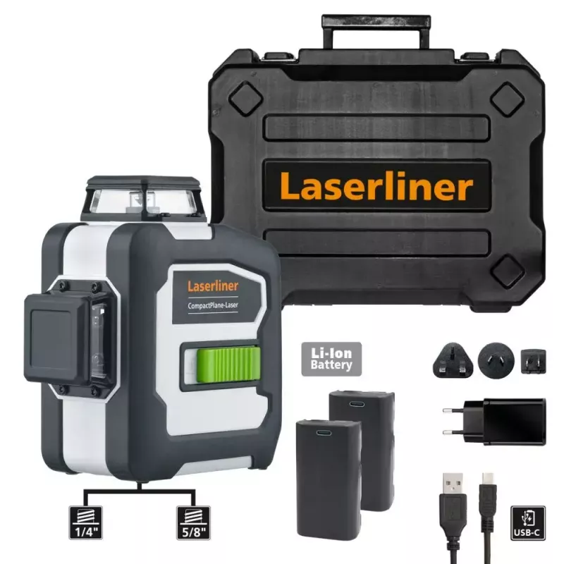 Lāzera attāluma mērītājs Laserliner CompactPlane-Laser 3G Pro 30 m Precizitāte 0,35 mm