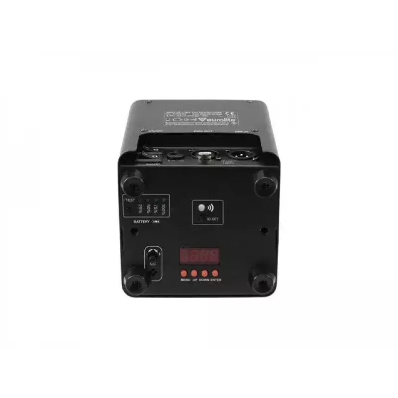 Disco stroboskops Eurolite UP-1 QCL Black LED 15W DMX