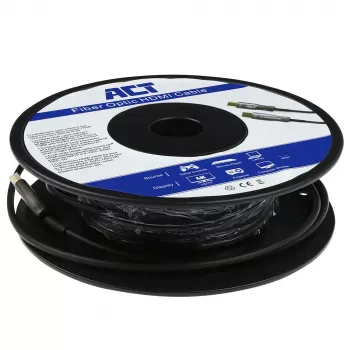 ACT 70 metri HDMI Premium 4K aktīvais optiskais kabelis v2.0 HDMI-A vīriešu - HDMI-A vīriešu