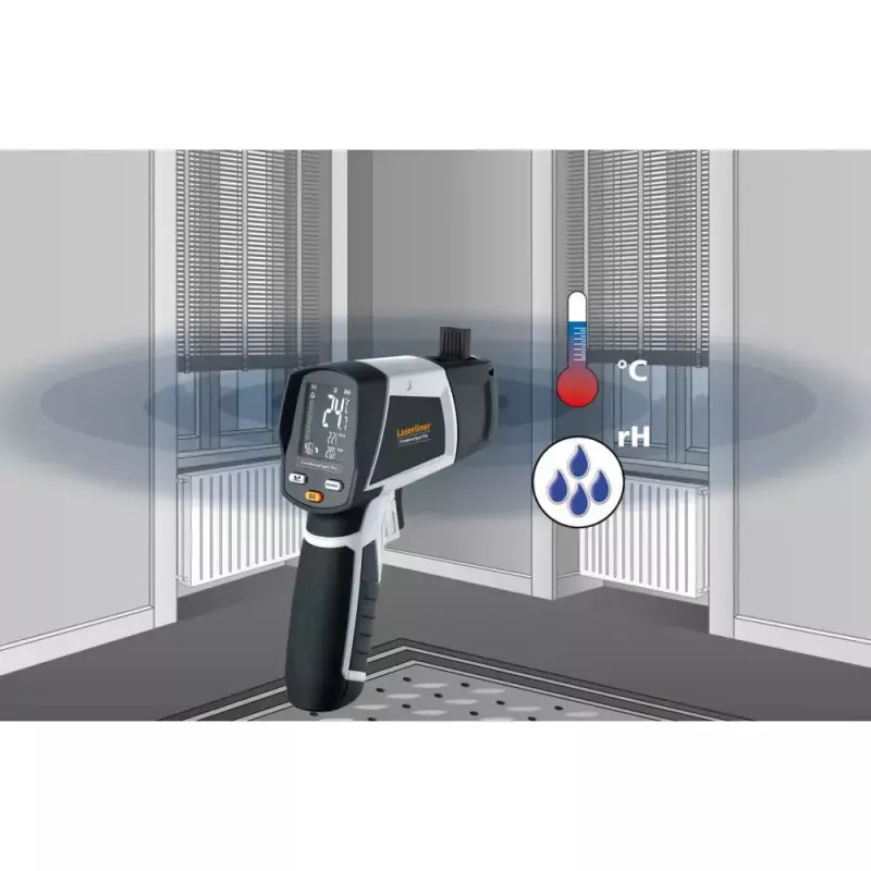 Laserliner CondenseSpot Pro klimata, mitruma un temperatūras mērīšanas ierīce