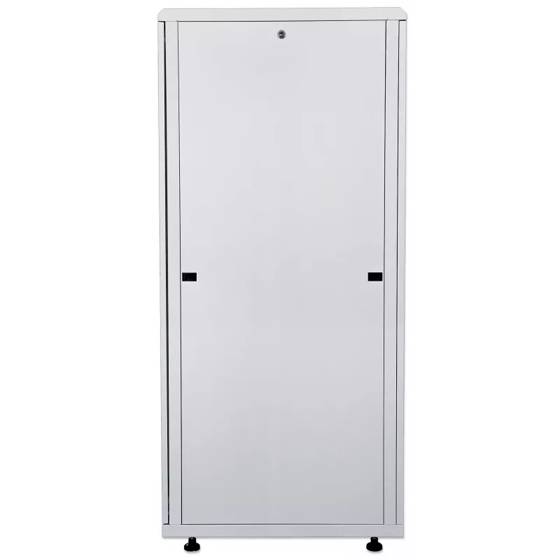 Intellinet 19 collu tīkla skapis - brīvi stāvošs, 26U, 600x600 mm (platums x dziļums), pelēks, plakanpakas, maks. 1500 kg, daudzpunktu durvju slēdzene, viena slēdzene uz sānu paneli, lietderīgais dziļums 123 līdz 373 mm, IP20, tērauds
