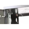 Intellinet 10 collu tīkla skapis - sienas stiprinājums (standarta), 6U, 300mm dziļš, melns, salikts, max 60kg, piemērots arī lietošanai uz galda vai grīdas, lietderīgais dziļums 265mm, metāla un stikla durvis, aizmugures panelis, noņemami sāni, sienas mon
