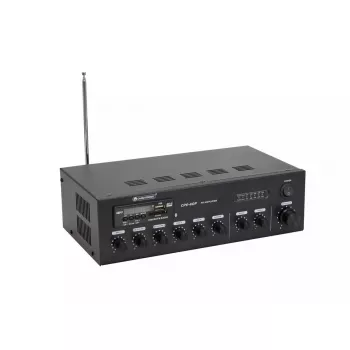 Audio pastiprinātājs Omnitronic 80709605 Performance/Stage Melns
