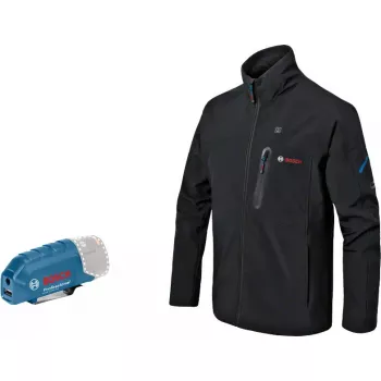 Bosch GHJ 12+18V XA S Professional apsildāma jaka, izmērs S, melna