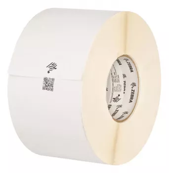 Zebra 8000T All-Temp Baltā pašlīmējošā printera etiķete
