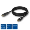 ACT DisplayPort 1.4 aktīvais optiskais kabelis 8K 30 metri ar atdalāmu savienotāju