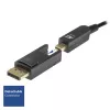 ACT DisplayPort 1.4 aktīvais optiskais kabelis 8K 30 metri ar atdalāmu savienotāju