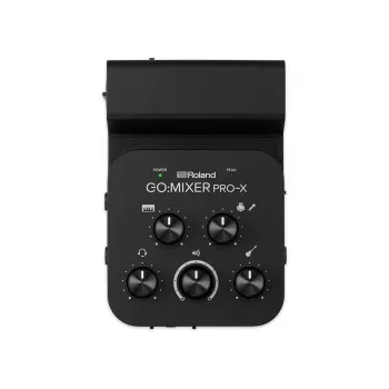 Audio mikseris Roland GO:MIXER PX 11 kanāli Melns Balts