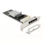 DeLOCK 88610 PCIe tīkla karte RJ-45 Intel i350 4 Gbit/s
