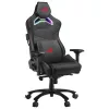 ASUS ROG Chariot X Universāls spēļu krēsls, polsterēts sēdeklis, melns