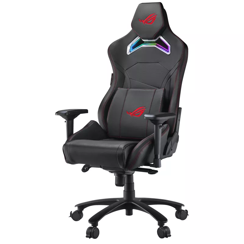 ASUS ROG Chariot X Universāls spēļu krēsls, polsterēts sēdeklis, melns