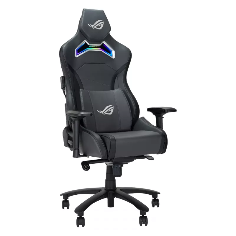 ASUS ROG Chariot X Universāla spēļu krēsla polsterēts sēdeklis Pelēks