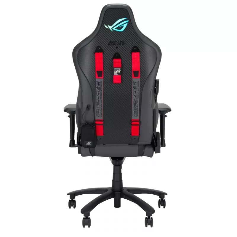 ASUS ROG Chariot X Universāla spēļu krēsla polsterēts sēdeklis Pelēks