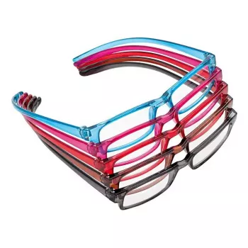 Datorbrilles WEDO 271 13099, unisex, taisnstūra formas, klasiskas, lasīšanai un zilās gaismas filtrēšanai