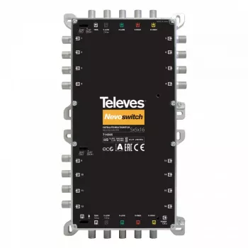 Satelītu daudzslēdzis Televes MS512NCQ 5 ieejas 12 izejas