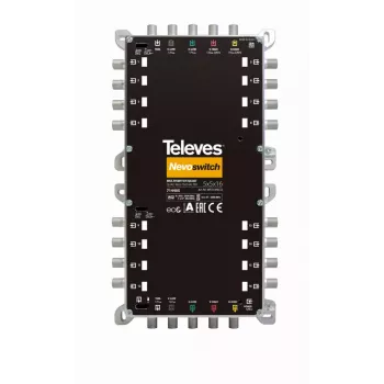 Satelītu multiswitch Televes 714405 5 ieejas 16 izejas