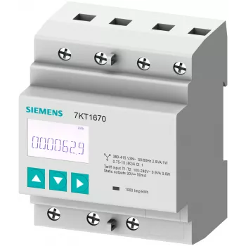 Siemens 7KT1671 elektroenerģijas skaitītājs