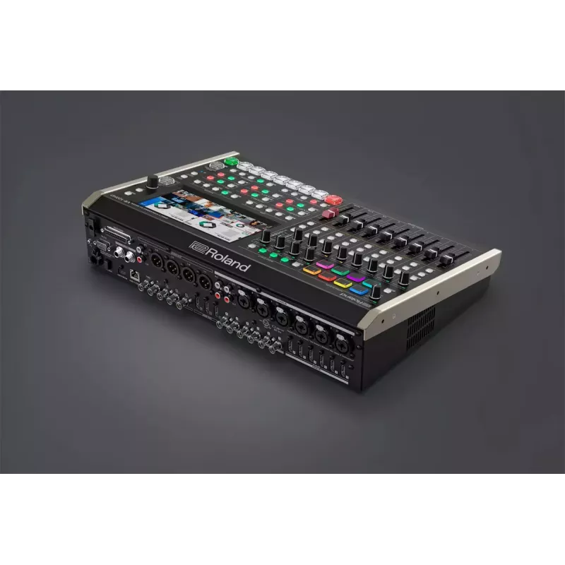 Audio mikseris Roland VR-120HD 42 kanāli 24 bit 48 kHz Melns