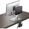 Monitora stiprinājums DELL MFS22 27 collu, augstuma regulējams, sudraba/melns
