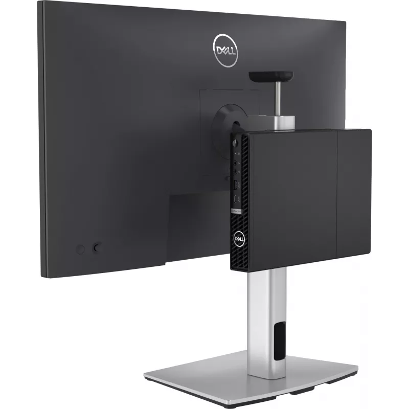 Monitora stiprinājums DELL MFS22 27 collu, augstuma regulējams, sudraba/melns