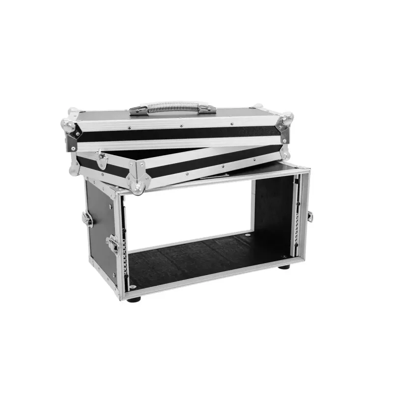 Flight case Roadinger 301071937 saplākšņa melns sudrabs 6.1 kg