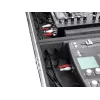 Flight case Roadinger 30125346 DJ kontrolierim Saplāksnis Melns Sudrabs