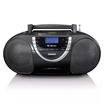 Personīgais CD atskaņotājs Lenco SCD-600 Melns Sudrabs DAB+ FM PLL