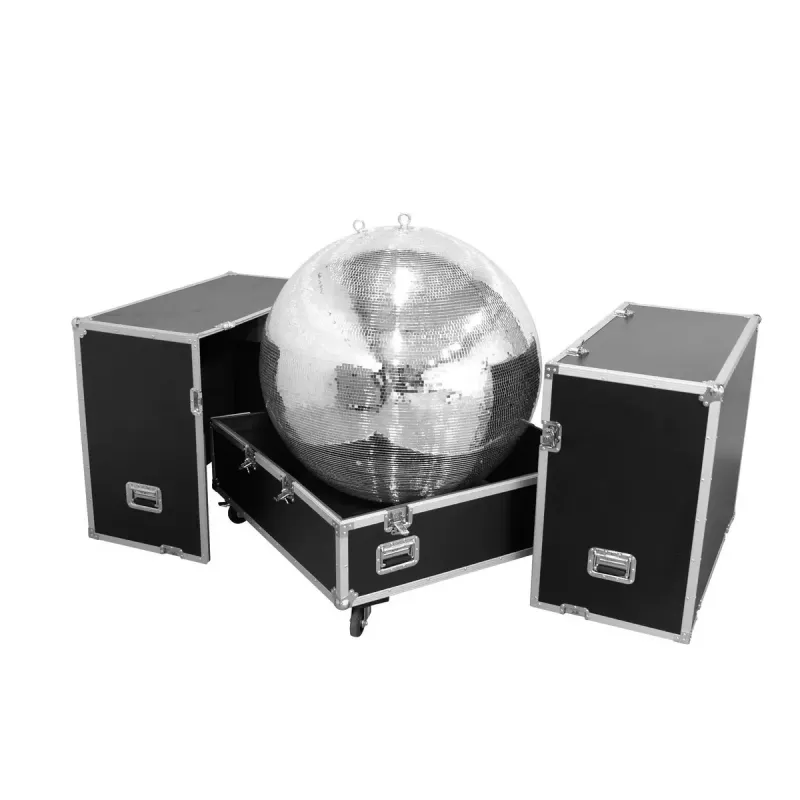 Flight case Roadinger 31000433 saplāksnis melns sudrabs 69.8 kg