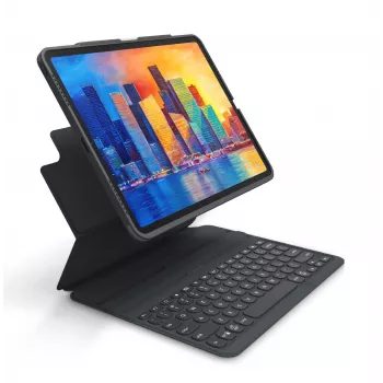 ZAGG Pro Keys vācu Bluetooth tastatūra melna