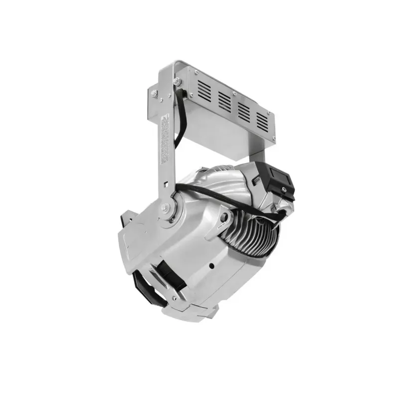 Sliežu ceļa prožektors Eurolite 41600130 G12 LED iekštelpām, apaļš, sudraba